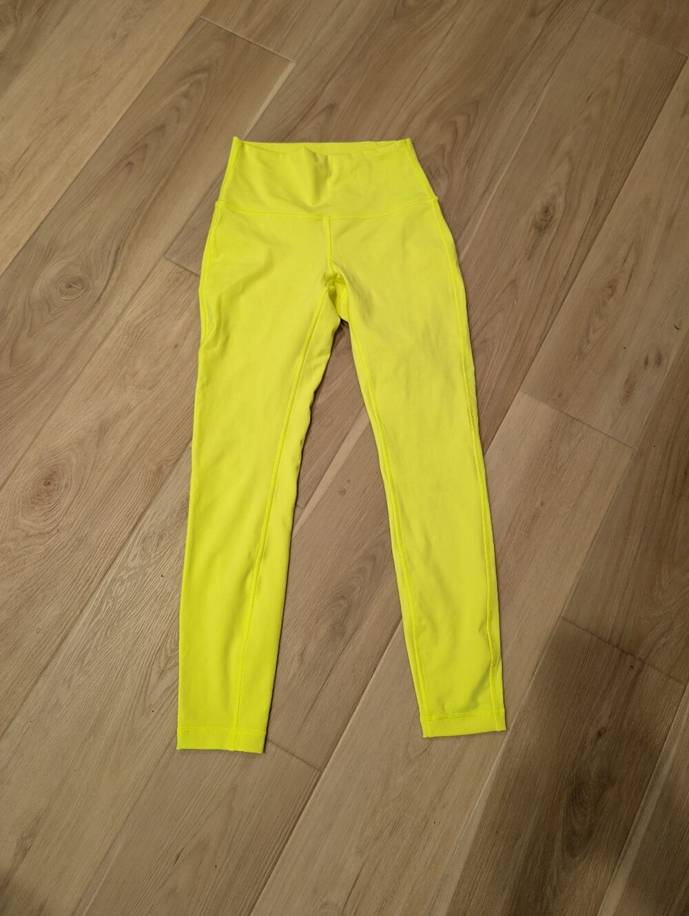 Lululemon Neon yellow High-Waist Leggings 25"